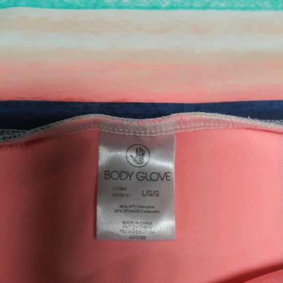 Body Glove Women's High Waisted Swimsuit Bottom Woodstock Pattern Size L - Picture 6 of 8